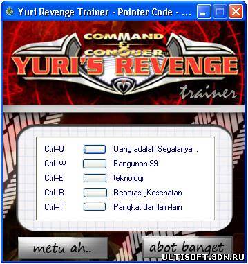 red alert 2 yuri's revenge trainer 1.001